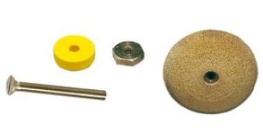 Masseplättchen Bronze