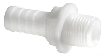 Schlauchanschluss 1/2" x 15 mm gerade