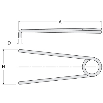 Guidi Federschlüssel für Deckseinfüllstutzen 2 Stahl - Zusatzbild 1