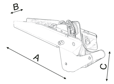 Niro Ankerbugrolle (Kippbar, Bis 20kg)