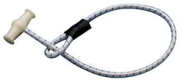 Segelzeising mit Kunststoff Knebel, L=550mm, Ø6mm