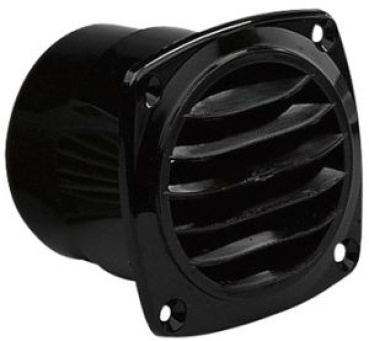 1 LUEFUNGSGITTER MIT VERB SCHWARZ