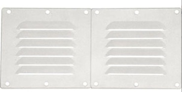 LUEFTUNGSGITTER TRENNBAR  WEISS 255X115