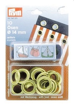 Rundkauschen Ø 14mm, Messing