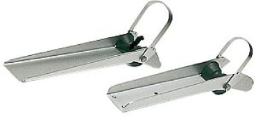 Bugrolle aus satiniertem Edelstahl 588 mm