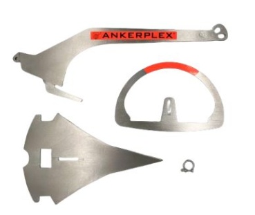 Faltanker aus feuerverzinktem Stahl – 1,5 kg - Zusatzbild 1