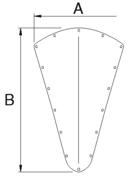DOUGLAS MARINE Bugshield 340x520 mm