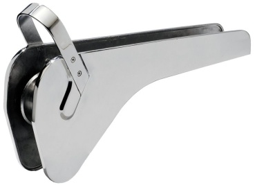 Bugrolle für Trefoil/Bruce, VA-Stahl bis 30 kg