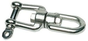 Auge/Gabel Wirbelschäkel AISI 316 16 mm