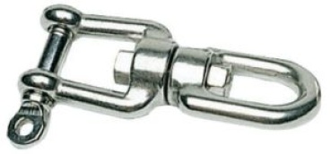Auge/Gabel Wirbelschäkel AISI 316 8 mm