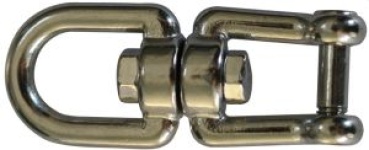 Kettenwirbelschäkel AISI 316 10 mm