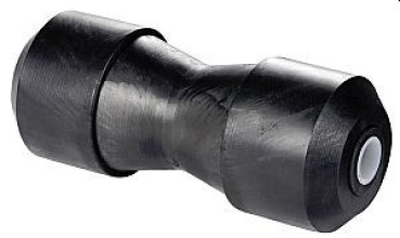 Kielrolle mit Kunststoffkern 85 mm schwarz