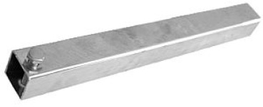 Rohr für Seitenrollen 40 x 40 mm