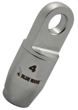 Augklemme f. Textil Ø 4 mm