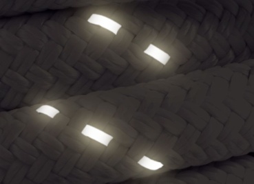 Schwimmfähige Festmacherleine m.reflektierendem Strang 18 mm