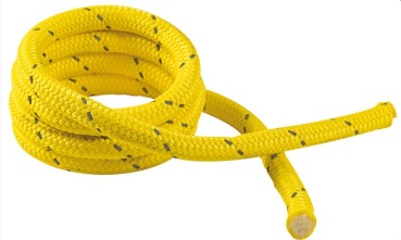 Schwimmfähige Festmacherleine m.reflektierendem Strang 26 mm