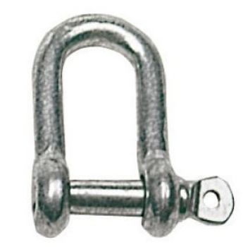 Schäkel aus verzinktem Stahl 8 mm