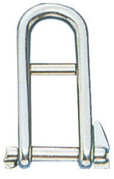 Schäkel m. Schnappverschluss AISI 316 8 mm