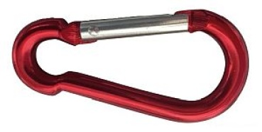 Karabinerhaken aus Leichtmetallegierung 50 mm