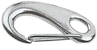 Schnappschäkel AISI 316 m. Federverschluß 31 mm