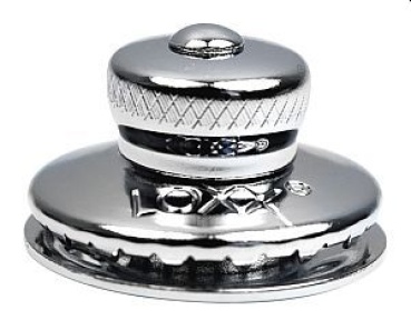 Unterteil verchromtes Messing,  3 mm (50stk)