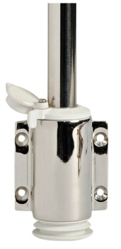 Lampenschaft ausziehbar 60cm Kunstofflicht weiß