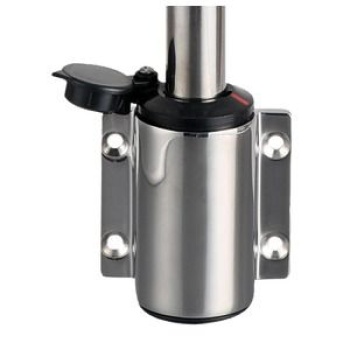 Compact Lampenschaft 100 cm Leuchte schwarz