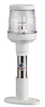 Compact Lampenschaft 20 cm Leuchte weiß