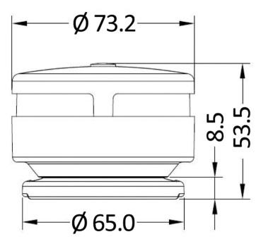 Navilight 360° zweifarbiges Licht 1NM