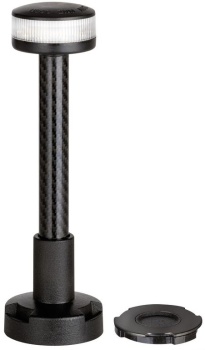 360° drahtloser Leuchtstab, weiß 60 cm Kunststoff-Halterung