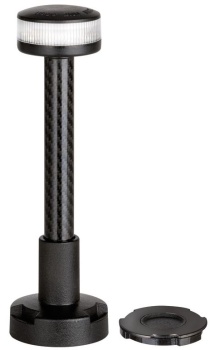 360° drahtloser Leuchtstab, weiß 100 cm Kunststoff-Halterung