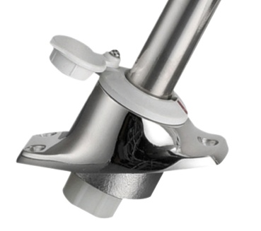 Ausziehbarer Schaft 30° Scheinwerfer weiß 100 cm