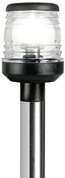 Teleskoplampenschaft, schwarz 100 cm