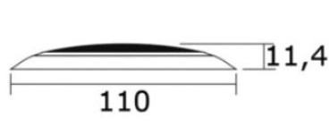 Deckenleuchte m. 6 weißen LEDs - Zusatzbild 1