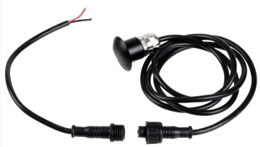 LED-Orienterungslicht, blau VA-Stahl-Gehäuse, hochglanzpoliert