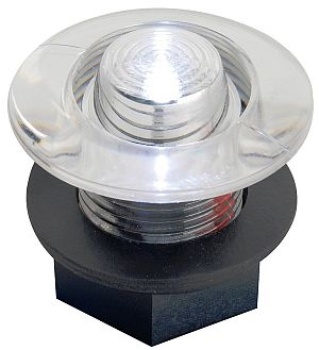 Orientierungslicht Polycarbonat transp. LED blau