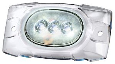 LED-Unterwasserschenwerfer, blau 12/24V