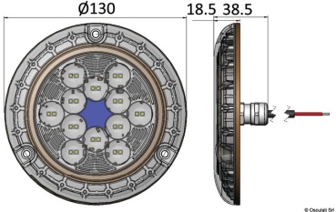 PIRANHA P24 LED blau