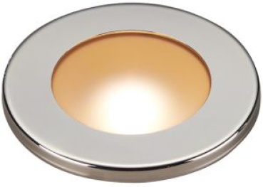 Polis extraflache LED-Einbaulicht weiß + rot