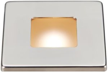 LED-Einbauleuchte Bos, extra flach mit Touch-Schalter, dimmbar weiß