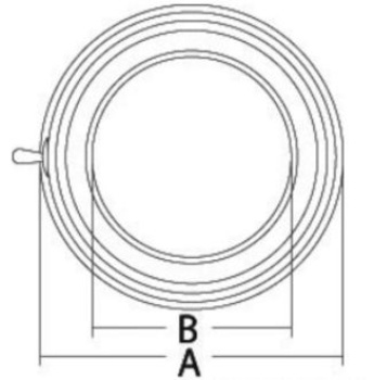Messing LED-Deckenleuchte ohne Einbau 169 mm