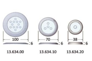 Attwood Orientierungsleuchte 1 LED - Zusatzbild 1