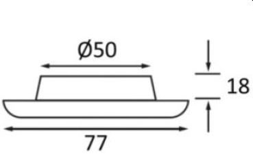 Deckenlicht Nova Classic ABS weiß
