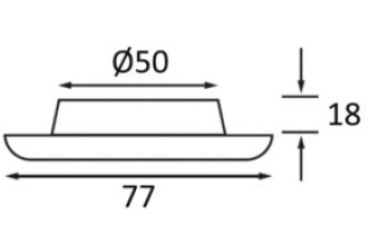 Deckenlicht Nova verc ohne Schalter - Zusatzbild 2