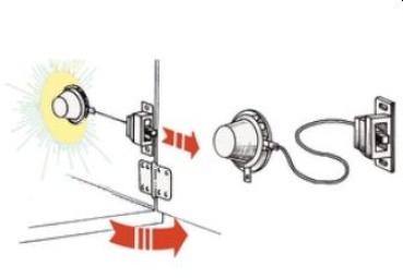 Innenleuchte ABS weiß