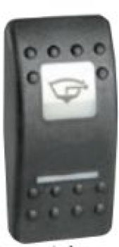 Wippschalter, beleuchtend Lüftungspumpe A