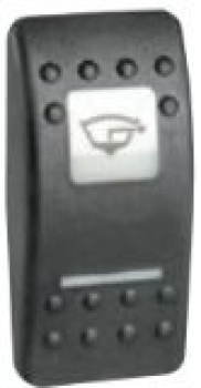 Wippschalter, beleuchtend Trim Aussenborder A