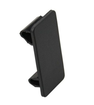 Abdeckkappe f. Schalter-Kunststoffrahmen weiß