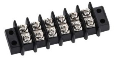 Isolierblock aus Bakelit, hohe Isolierung 6 Anschlüsse