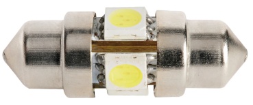 2 Torpedo-LED-Glühbirne 31 mm 3000 K